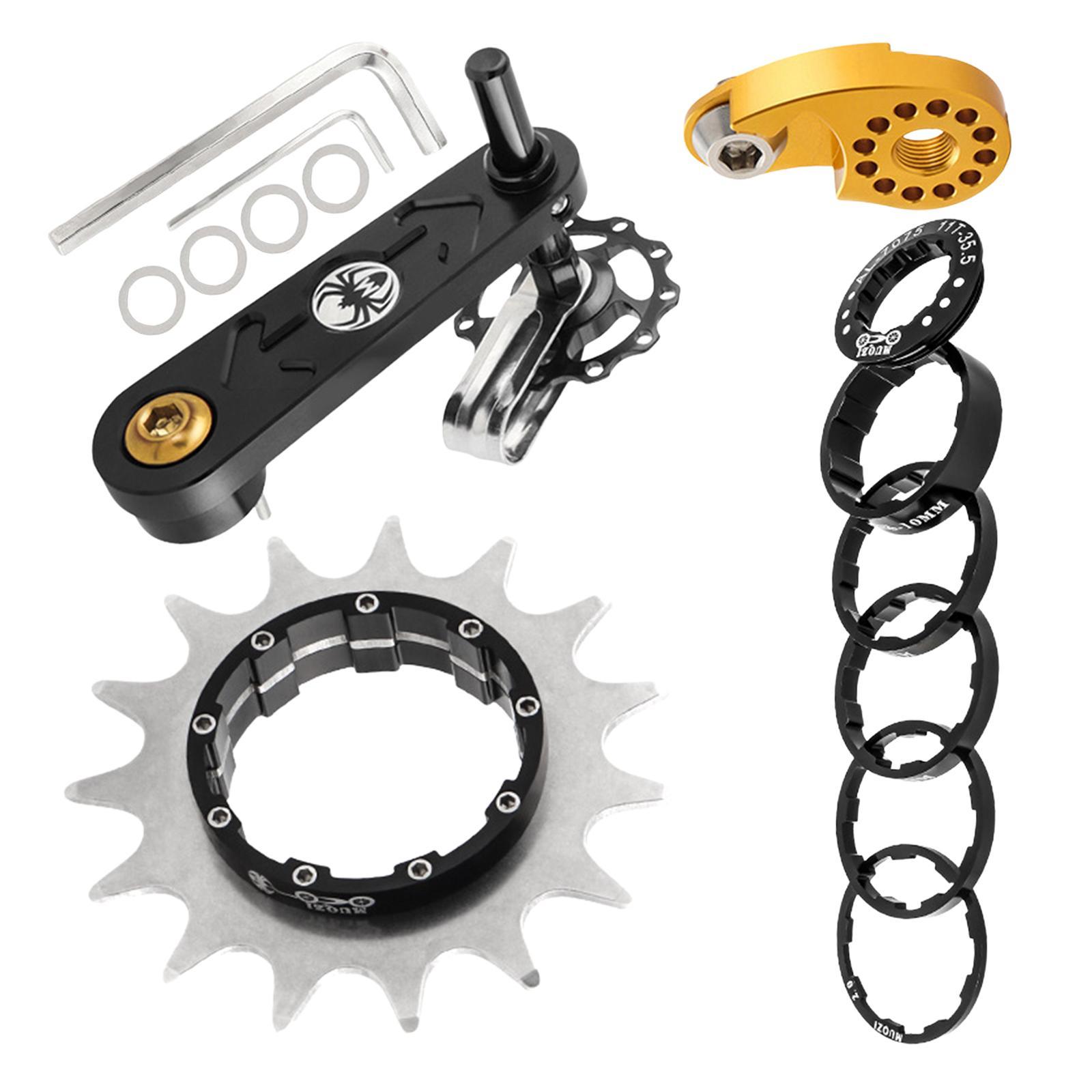 Mountain Bike Single Speed Conversion Chain Tensioner Components