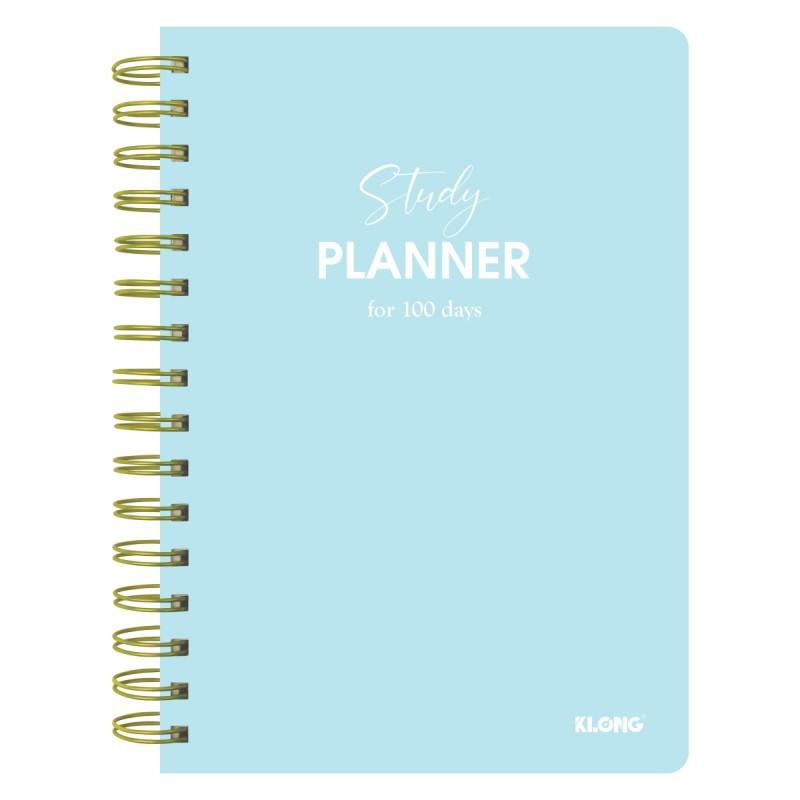 SỔ LÒ XO KÉP KLONG STUDY PLANNER A5 (KẾ HOẠCH 100 NGÀY, MS 946)