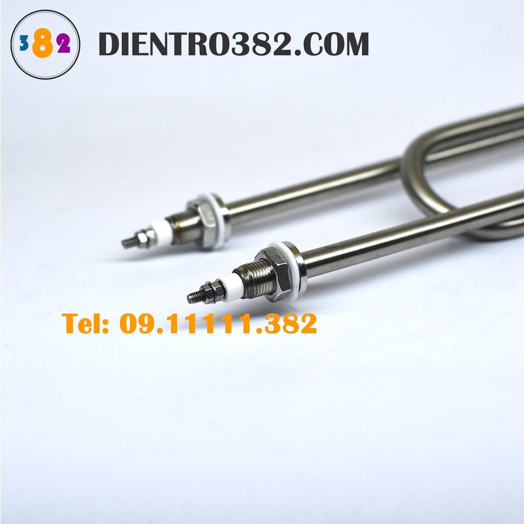 Mây so nhiệt cho tủ cơm, điện trở chữ U kép cho tủ cơm inox 304 - Điện trở 382