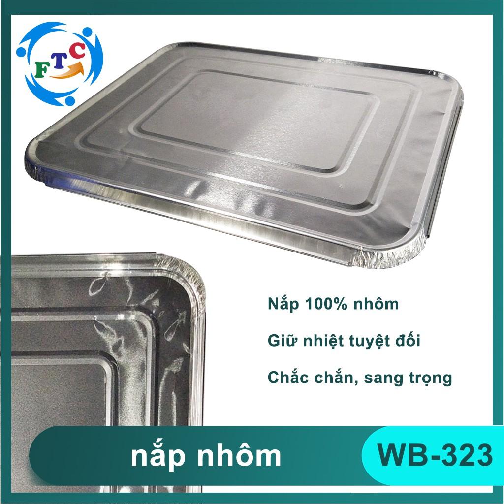 Khay Nhôm 3500ml Chất Liệu Nhôm Giữ Nhiêt 4H Cao Cấp Dùng 1 Lần