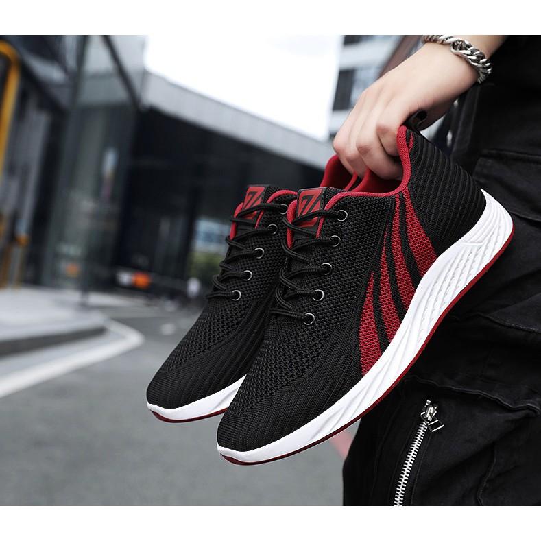 Giày Nam Sneaker Chất Liệu Cao Cấp, Đế Cao Su Mềm Phong Cách Trẻ Trung Năng Động - GN389