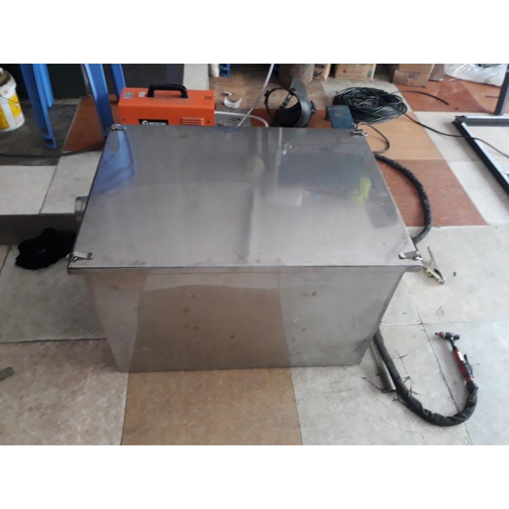 Bể Tách Mỡ 50L Bẫy Mỡ Chất Liệu Inox