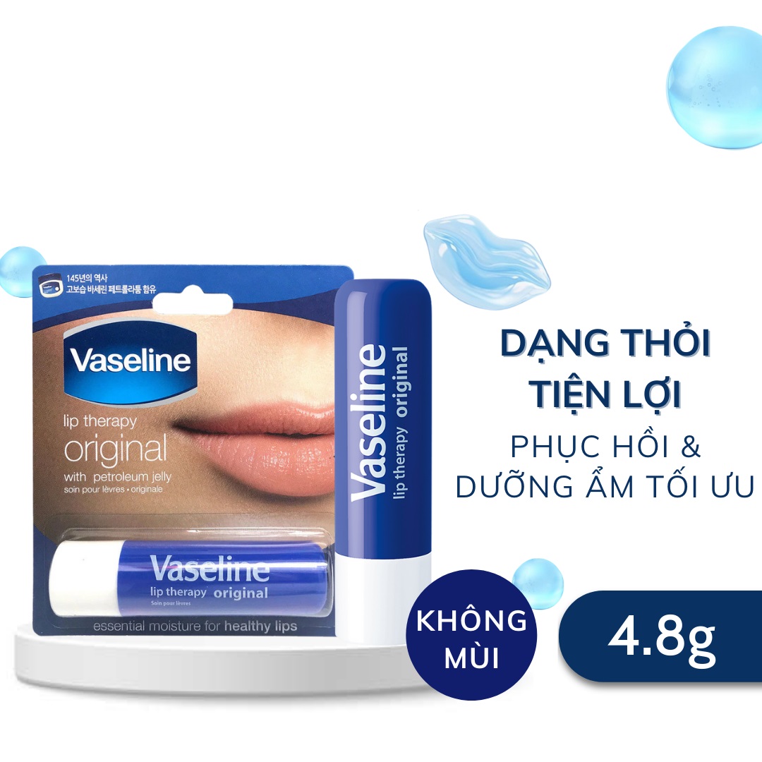 Vaseline Sáp Dưỡng Môi Mềm Mịn