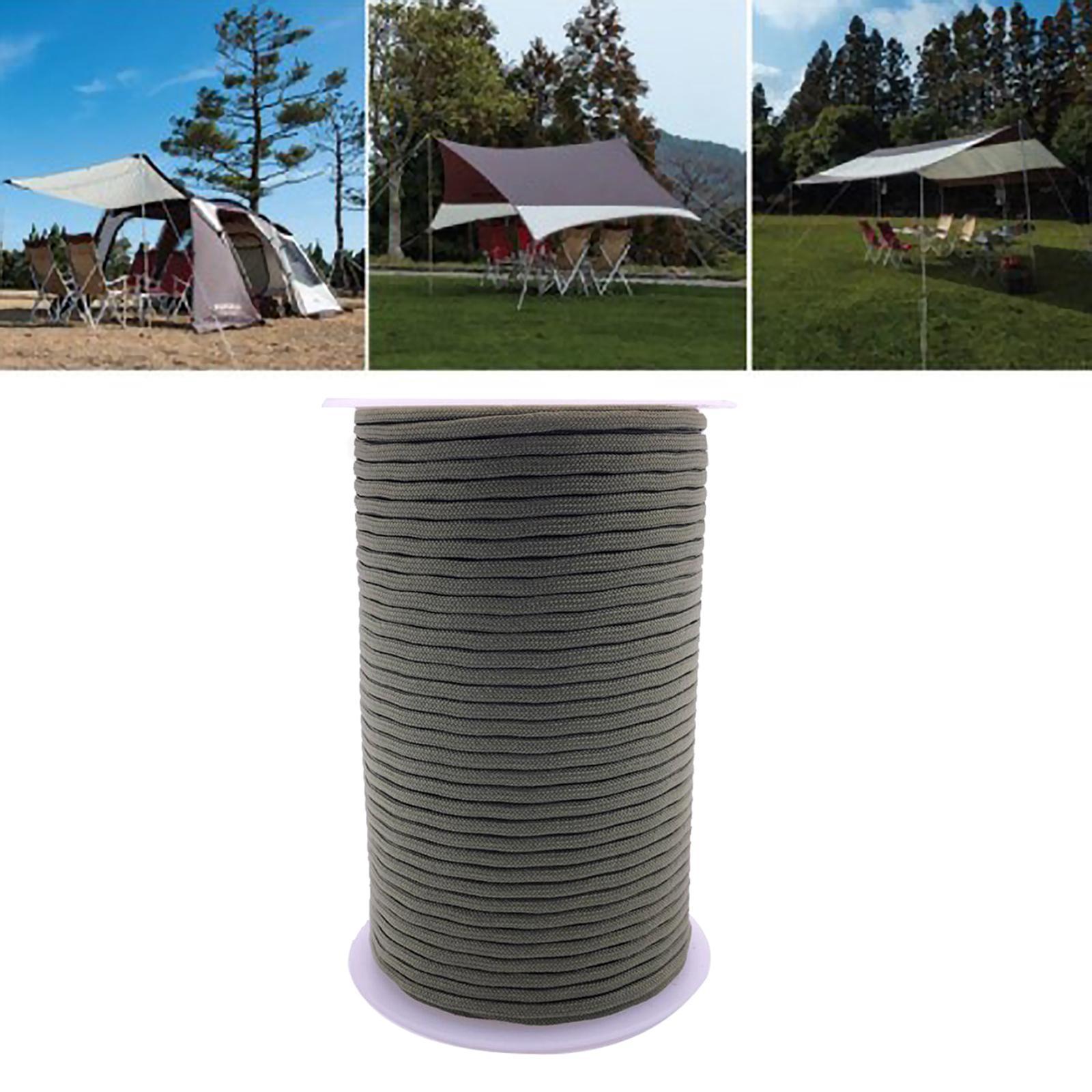 550  9 Strand Parachute Cord 328 ft Black