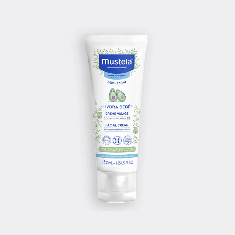 Kem Dưỡng Da Mặt Cho Trẻ Sơ Sinh Và Em Bé Da Thường Mustela (40ml)