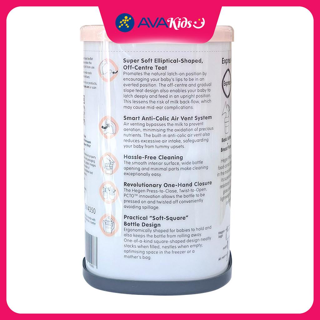 Bình sữa Hegen PPSU 150ml núm ti size S từ 1 – 3 tháng - Hàng Chính Hãng
