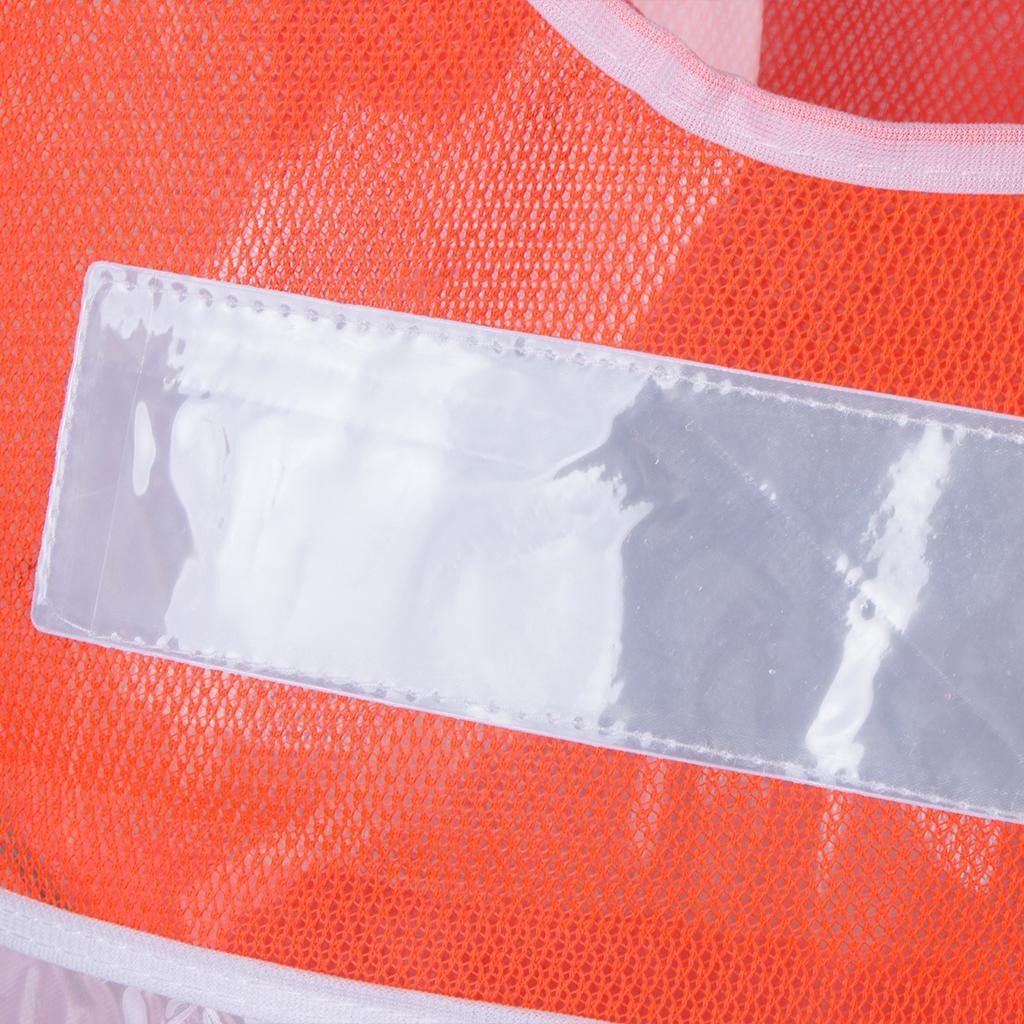 High Visibility Reflective Safety Vest Flourescent Work Waistcoat