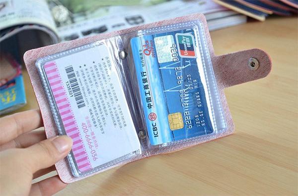 Combo 2 Ví da đựng Name Card , thẻ ATM nhỏ gọn tiện lợi