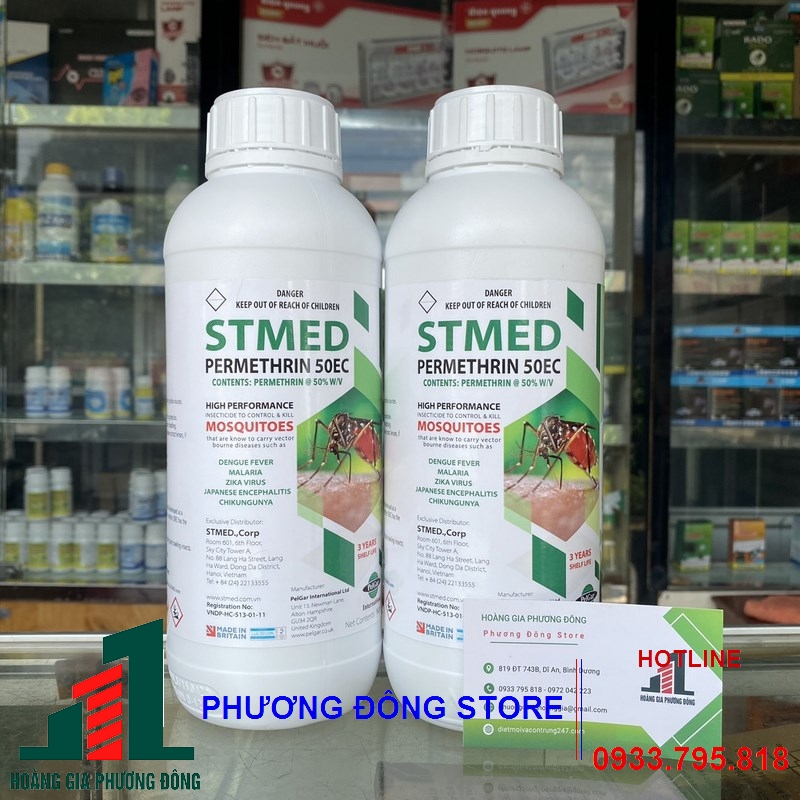 Thuốc diệt muỗi Stmed Permethrin 50EC