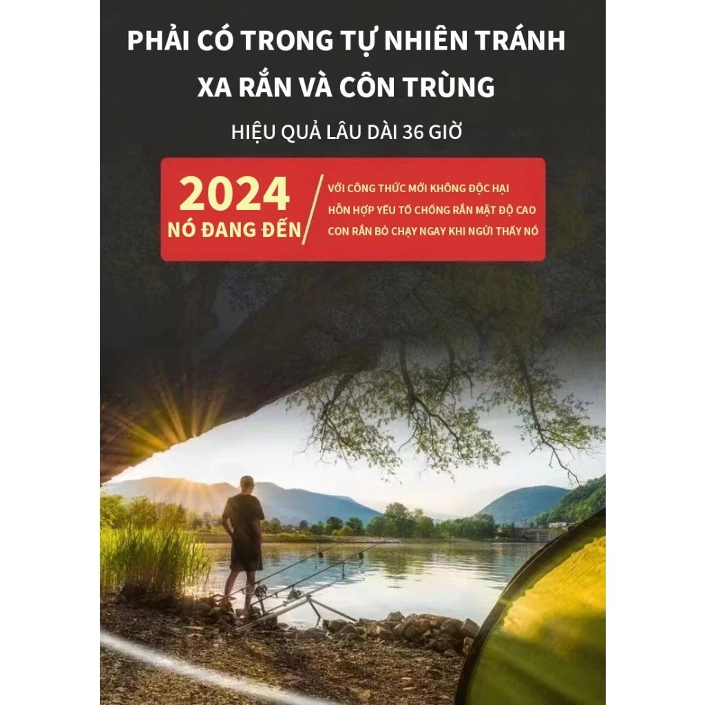 Mười năm không có rắn thuốc đuổi rắn đuổi rắn bột đuổi rắn 100g Thích hợp cho cắm trại ngoài trời, câu cá, v.v