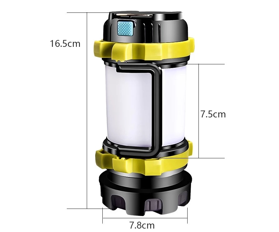 Đèn pin cầm tay tìm kiếm cứu nạn Terino HC-260 - Hàng chính hãng