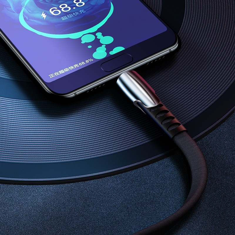 Dây cáp sạc siêu nhanh 5A kết nối cổng Micro USB/Type-C /Light ning IOS tùy chọn cho iPhone IOS Android - miếng lót chuột