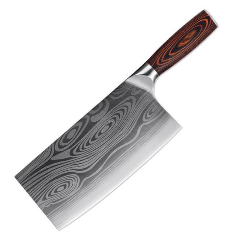DAO - DAO BẾP NHẬT BẢN USUBA THÉP DAMASCUS MÃ ADT117 nt topcomshop vn