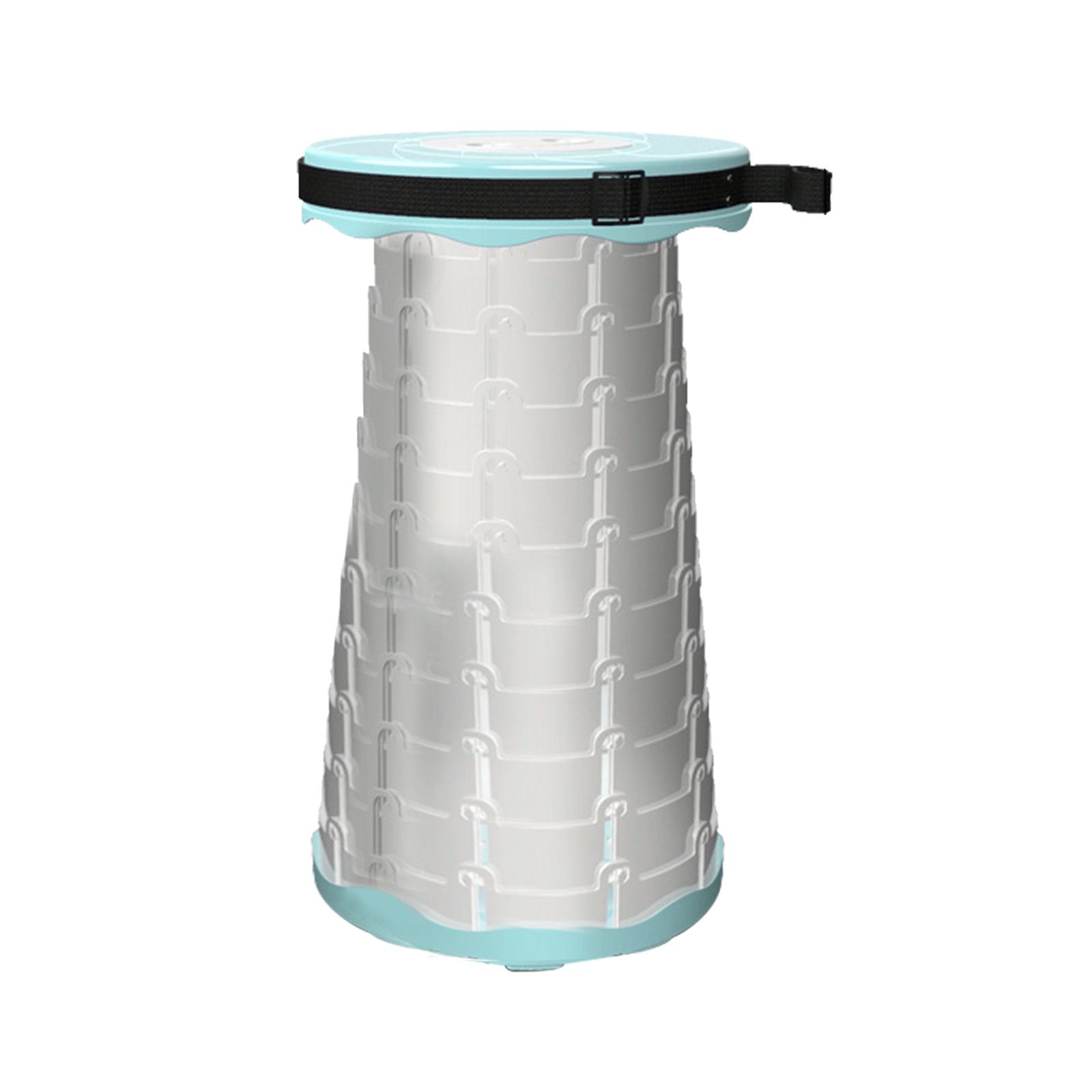 Camp Folding Retractable Seat Collapsible Telescoping Stool