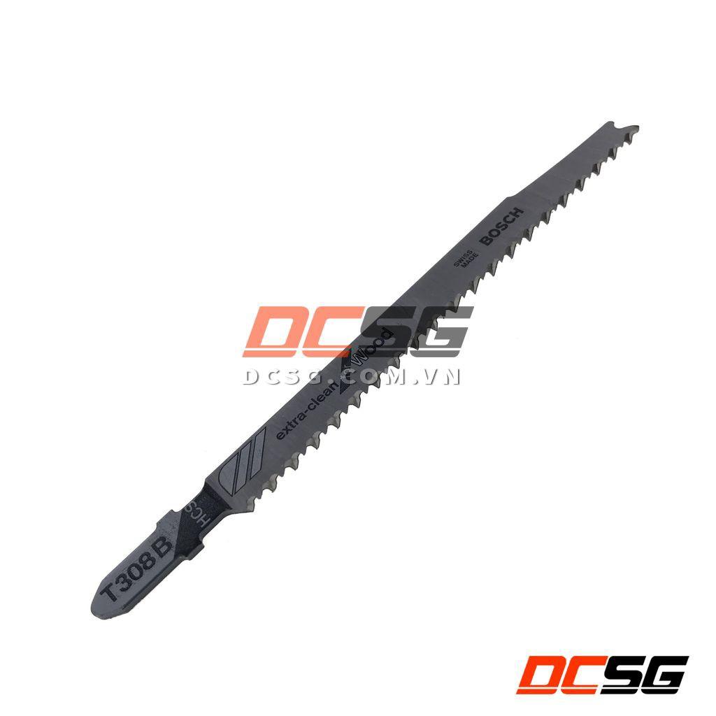 Lưỡi cưa lọng cắt gỗ siêu mịn T308B Bosch 2608663751 | DCSG