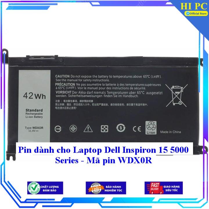 Pin dành cho Laptop Dell Inspiron 15 5000 Series 5565 5567 5568 5570 5579 - Mã pin WDX0R -