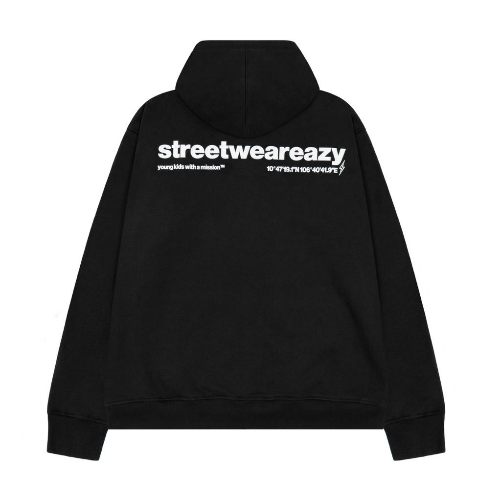 SWE - Áo hoodie unisex TYPE ZIP HOODIE vải chân cua có nón dày dặn