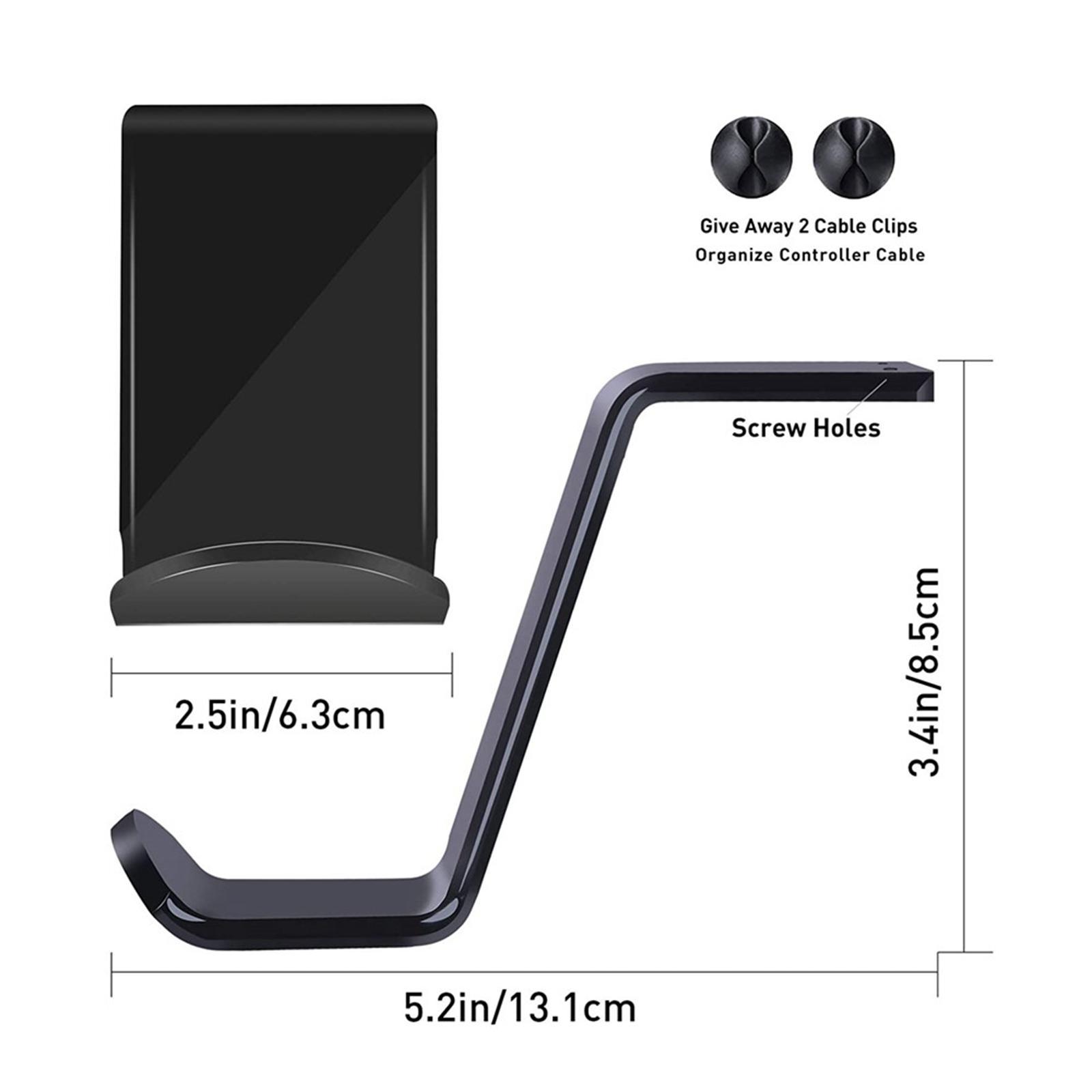 Acrylic 2 Pcs Controller Bracket Gamepad Holder for    Holder