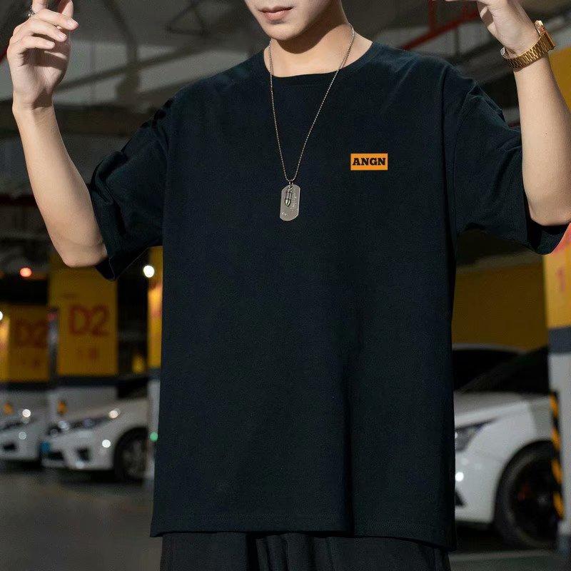 Áo Thun Nam Ngắn Tay In Hình Đầu Lâu Cá Tính