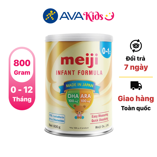 Sữa bột Meiji Infant Formula lon 800g