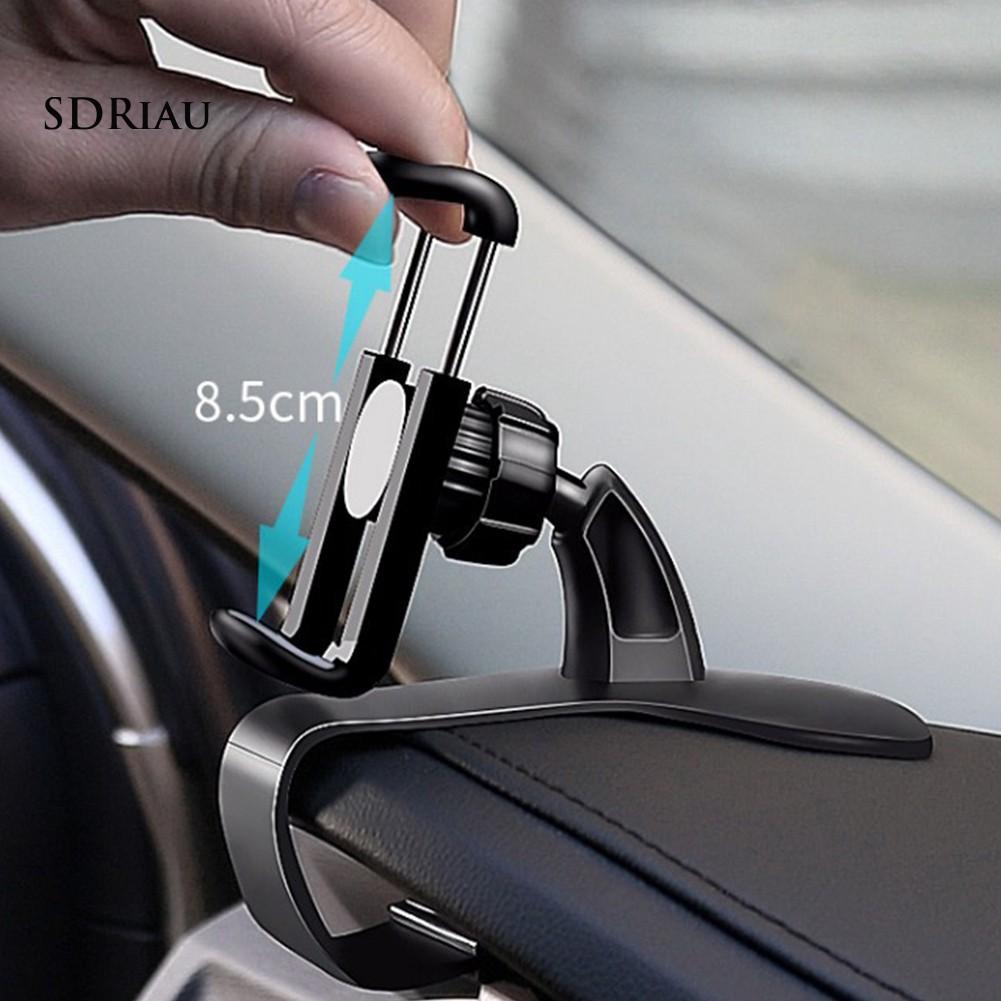 Giá đỡ điện thoại xoay 360 độ gắn bảng điều khiển xe hơi tiện dụng chất lượng cao
