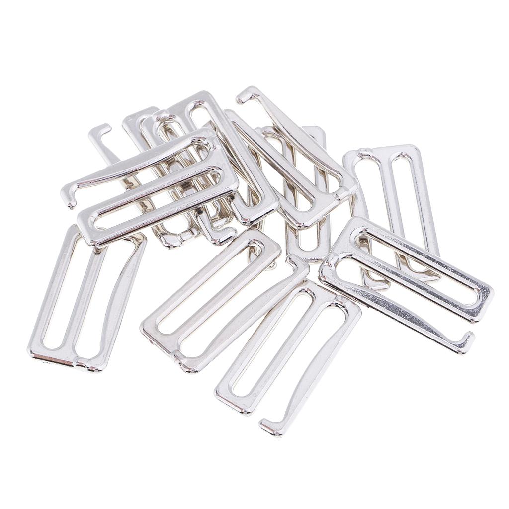 10 Cái Hợp Kim Thay Thế Dây đeo áo Ngực Trượt Móc Hình 9 Bộ đồ Lót điều Chỉnh