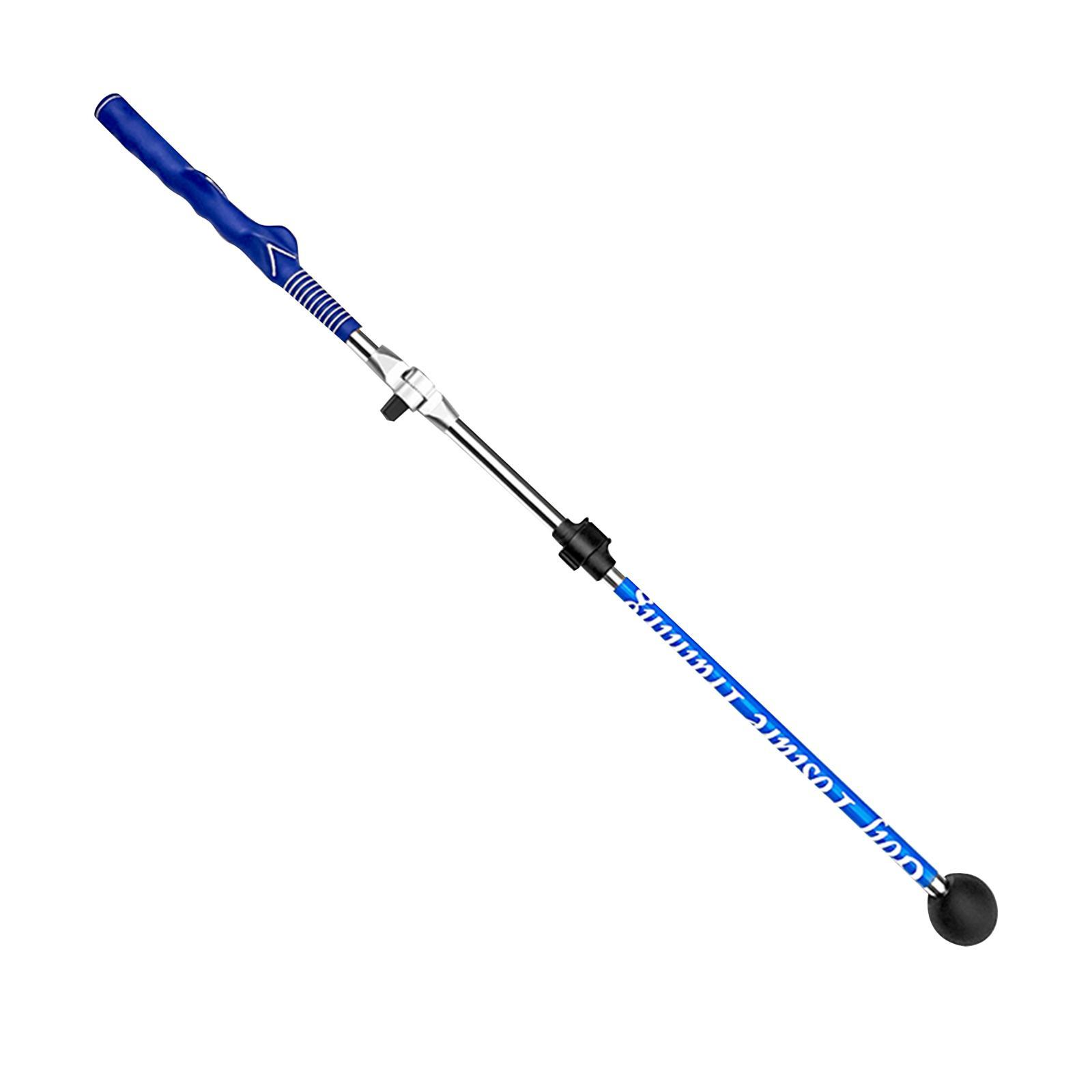 Warm up Stick Adjustable Practice Golf Swing Trainer Aid for Improved Tempo