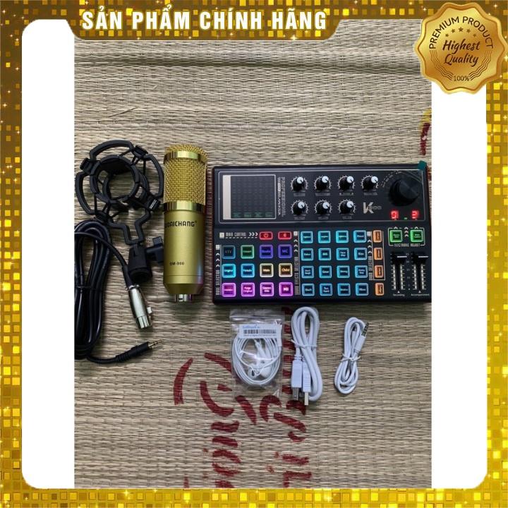 Trọn Bộ Sound Card K300 Mic Thu Âm BM 900 Hỗ Trợ Hát Autotune , Livestream , Thu Âm Cực Hay