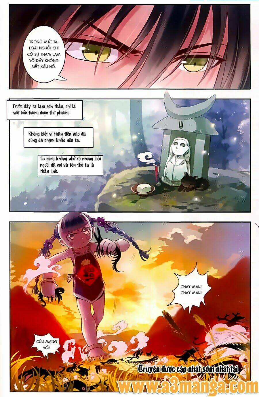 sơn thần và tiểu táo chapter 9 19