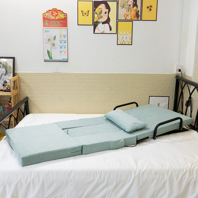 Bục tựa lưng cho người bệnh, người già - Ghế tựa lưng  hỗ trợ nâng đỡ người bị liệt, tai biến, đột quỵ