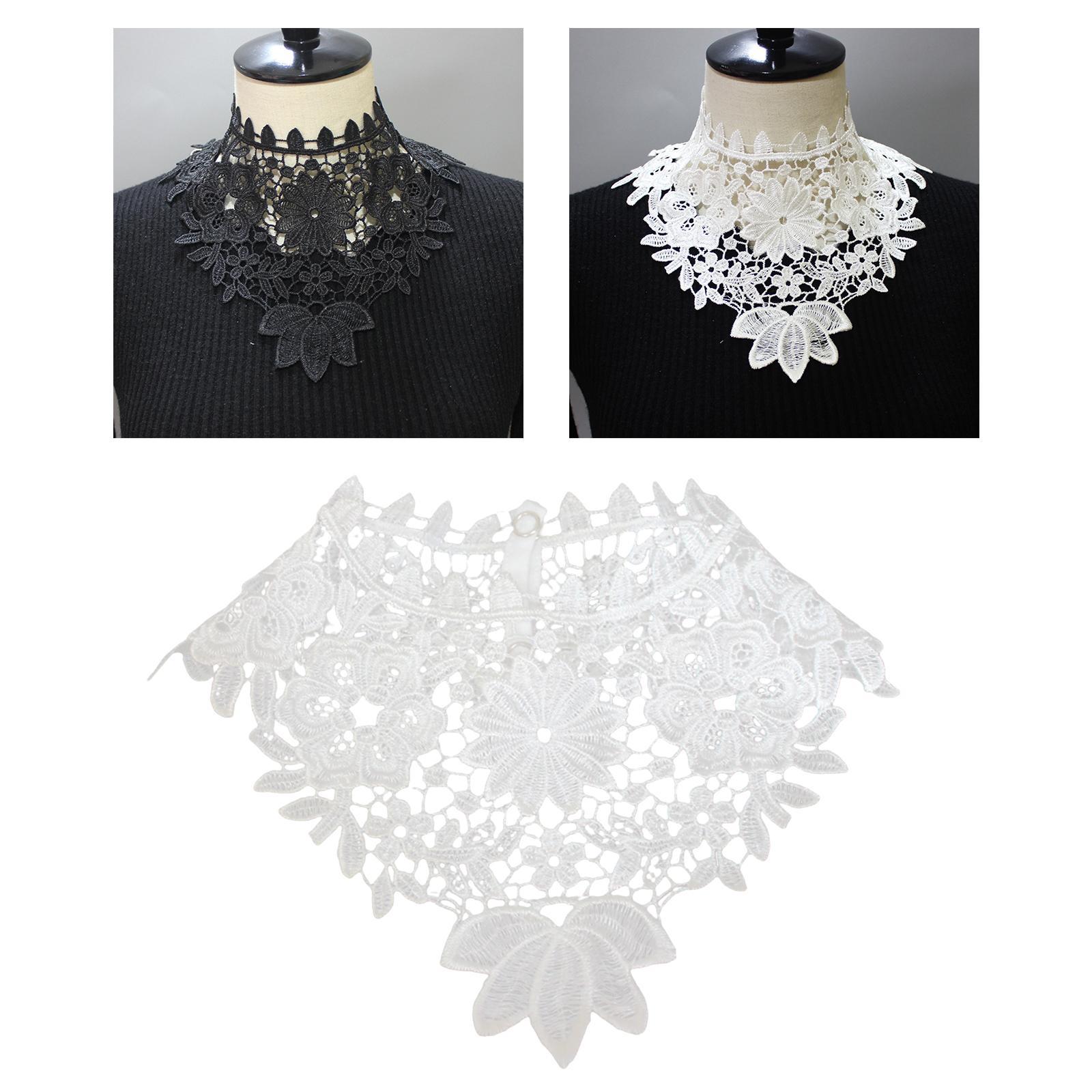 Shirts Fake Collar Blouse False Collar Shirts Costume Collar for Women Girls