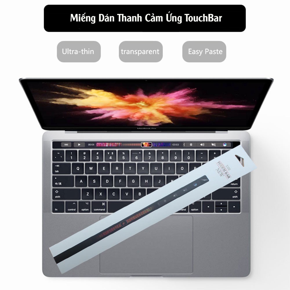 Miếng dán thanh cảm ứng Touchbar dành cho Macbook