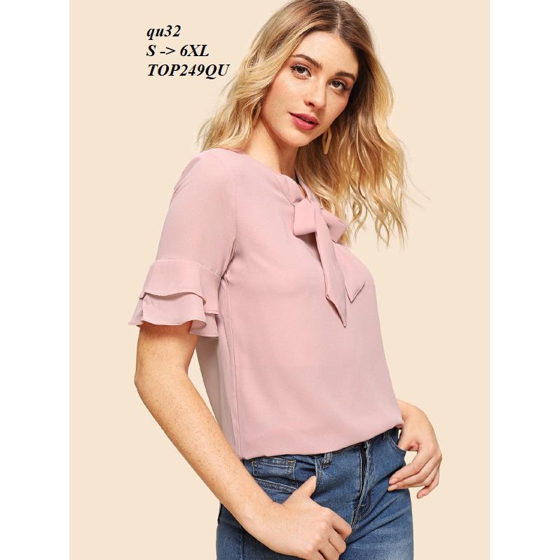 TOP179 ÁO KIỂU NỮ TAY LOE
