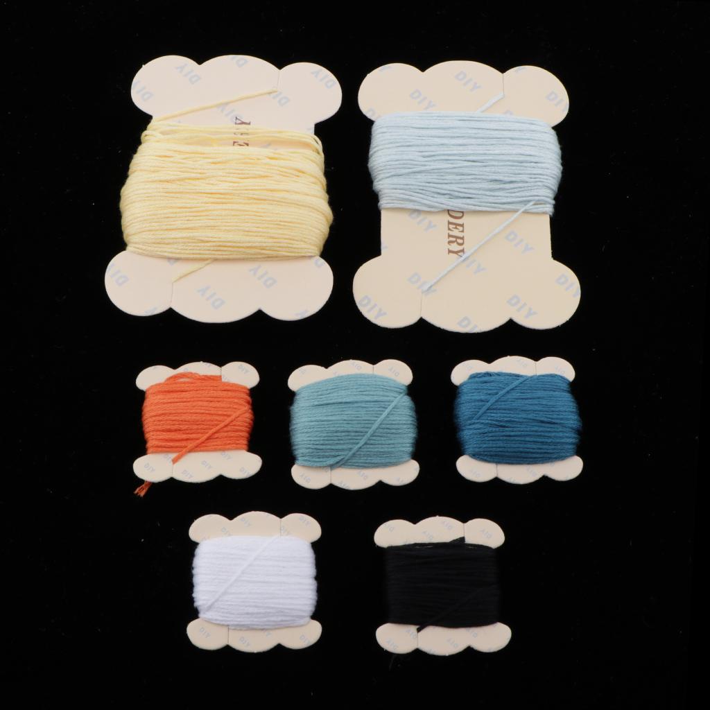 3Set Animal Pattern Punch Needle Embroidery Kits Punch Needle Pen DIY Needlework