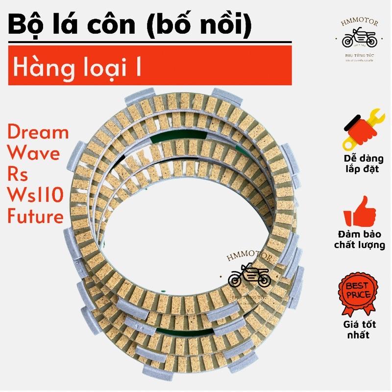 Bộ lá côn (lá bố nồi) dành cho xe Honda Dream Wave Rs, Future