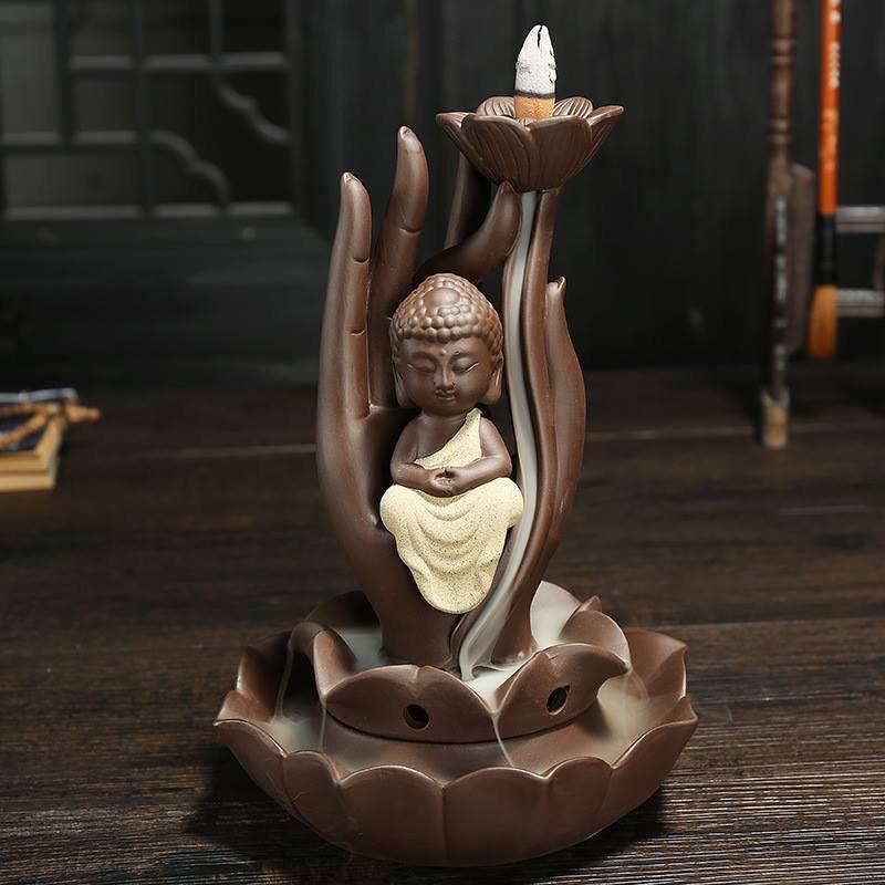 Thác khói trầm hương -Thác xông,đốt trầm Phật thủ -Tổng hợp nhiều mẫu đẹp nhất