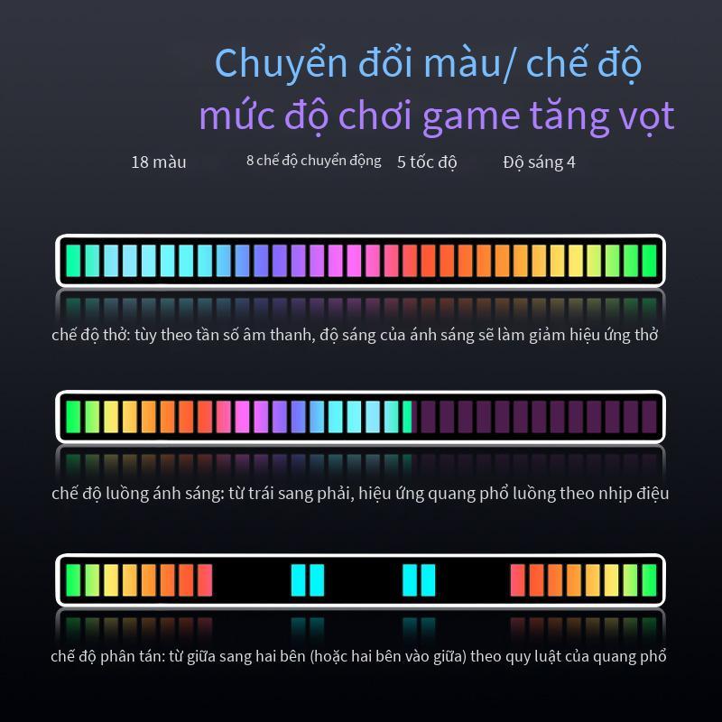 Giao hàng nhanh rgb pickup bầu không khí ánh sáng bầu không khí xe hơi phòng thể thao điện tử máy tính để bàn âm nhạc nhịp điệu điều khiển bằng giọng nói nhịp điệu âm thanh ánh sáng