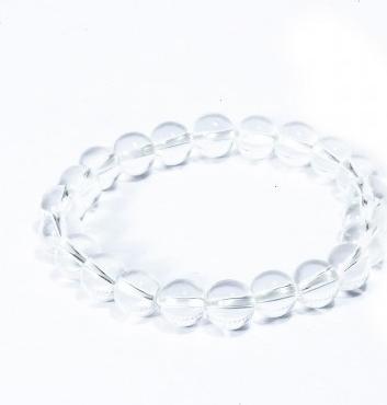 Vòng tay phong thủy đá Thạch Anh Trắng 10 ly