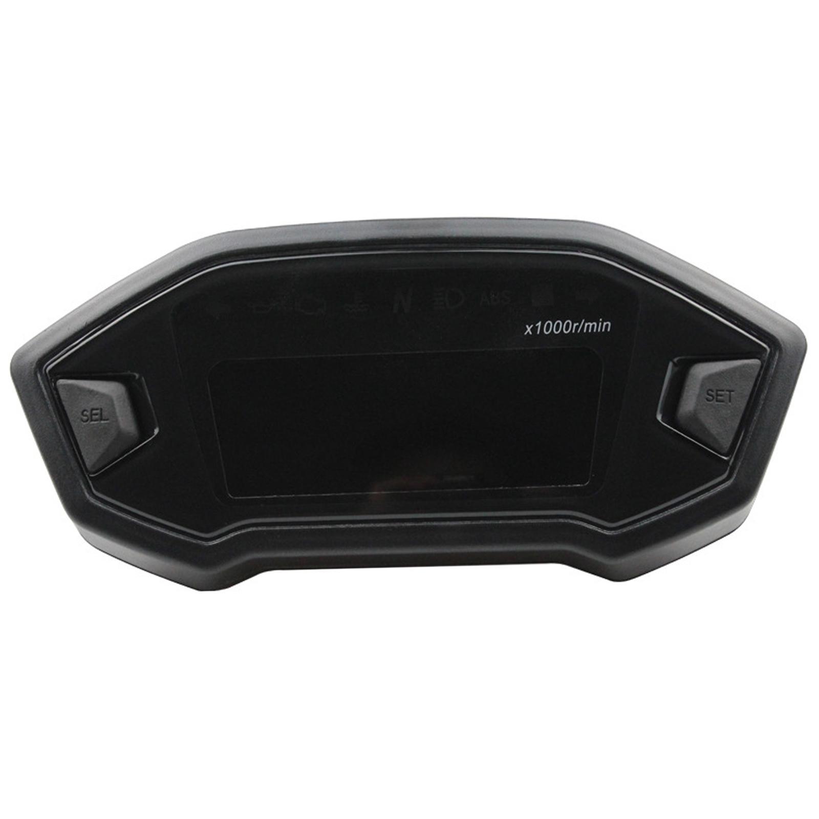 Motorcycle LCD Digital   Universal DC 12V Accessories
