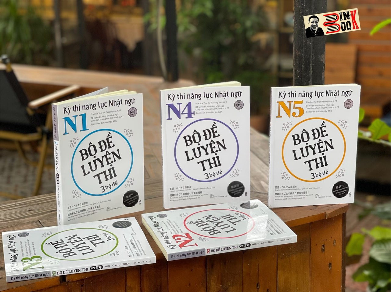 BỘ ĐỀ LUYỆN THI 3 BỘ ĐỀ: KỲ THI NĂNG LỰC NHẬT NGỮ N3 - KỲ THI NĂNG LỰC NHẬT NGỮ N4 - KỲ THI NĂNG LỰC NHẬT NGỮ N5 - Ban biên tập ASK - NXB Trẻ - bìa mềm