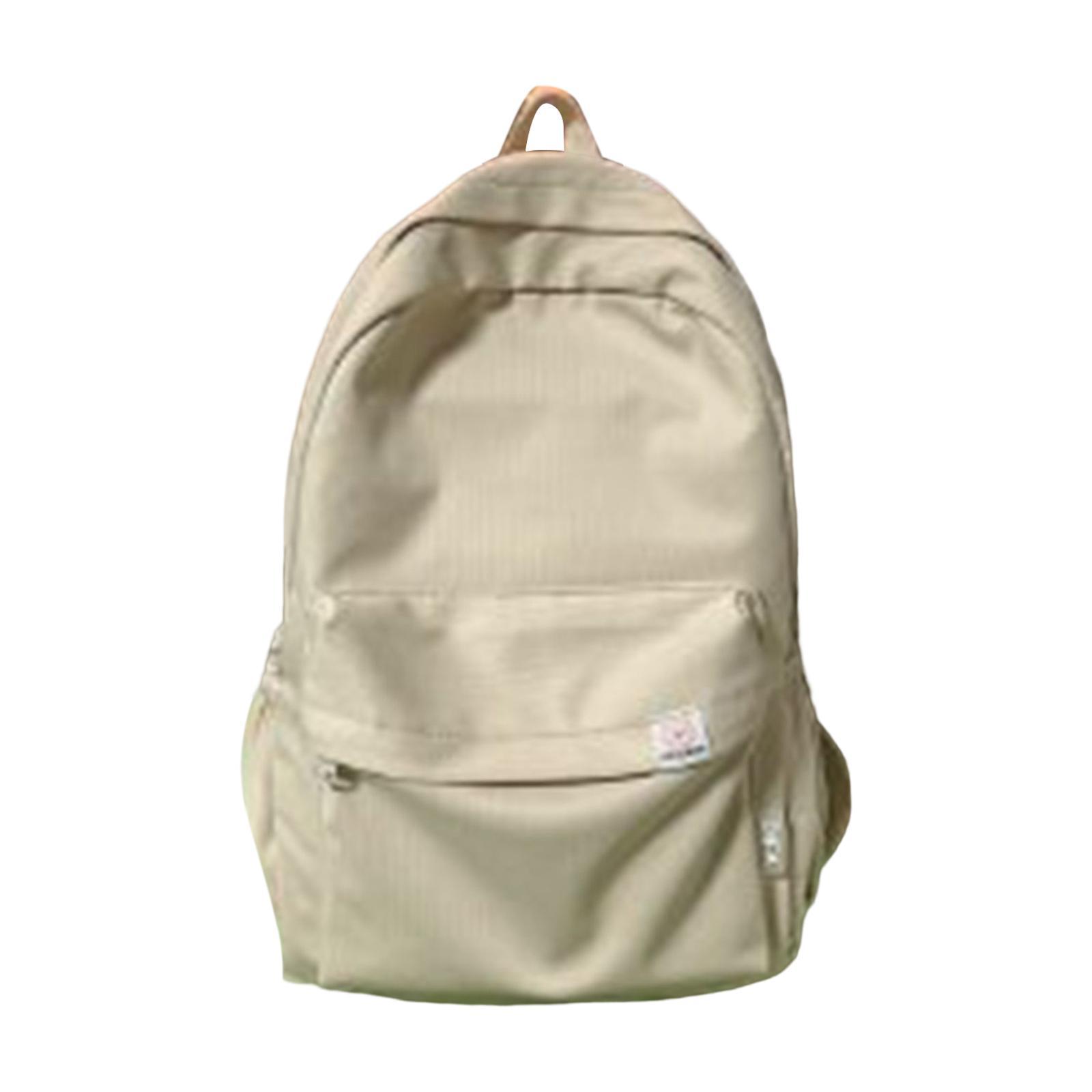 Solid Color Backpack Lightweight for Camping Outdoor Activities Short Trips