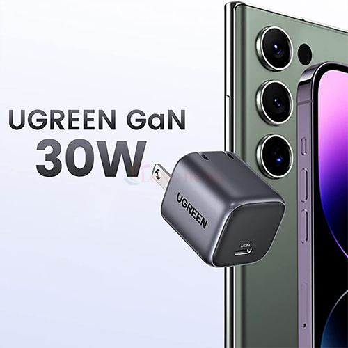 Cốc sạc Ugreen Nexode Mini 1Type-C 30W GaN/PD3.0/QC4.0/PPS CD319 - Hàng chính hãng