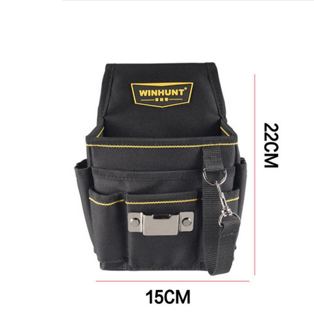 2Pcs Tool Holder Pocket Utility Bag Nail Tool Apron Carpenter Belt Pouch Bag