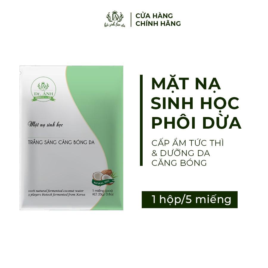 Mặt nạ dừa Dr. ánh Hồi sinh làn da dành cho da dầu, mụn - Giúp da căng bóng