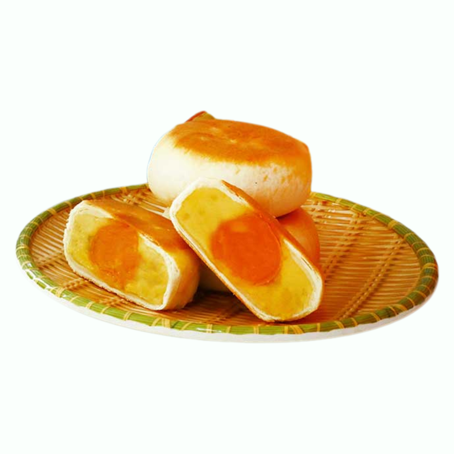 Bánh Pía Đặc Biệt TLP | Nhân Trứng Xay | Vị Đậu Xanh Sầu Riêng | Túi 350g 4 Bánh | Đặc Sản Sóc Trăng