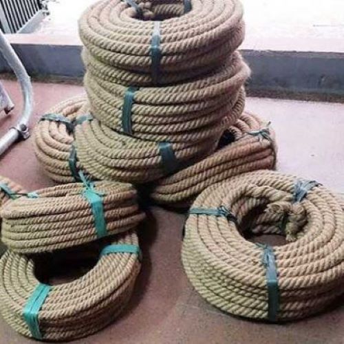 Cuộn dây thừng kéo co sợi đay dài 25m, đường kính 2cm - 2,7cm - 3cm sử dụng cho trò chơi tại các cơ quan, trường học