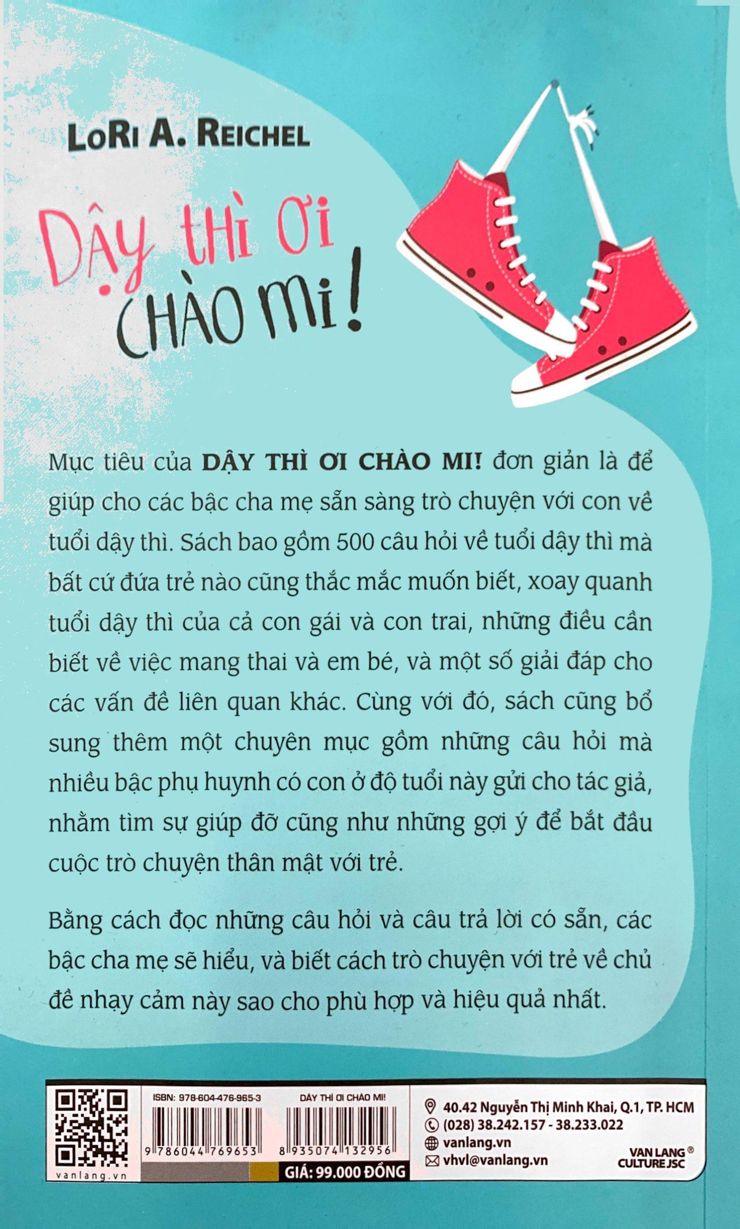 Dậy Thì Ơi Chào Mi