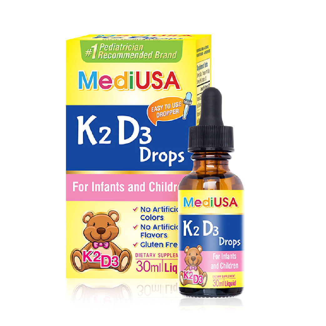 MediUSA K2D3 Drops - Thực Phẩm Chức Năng