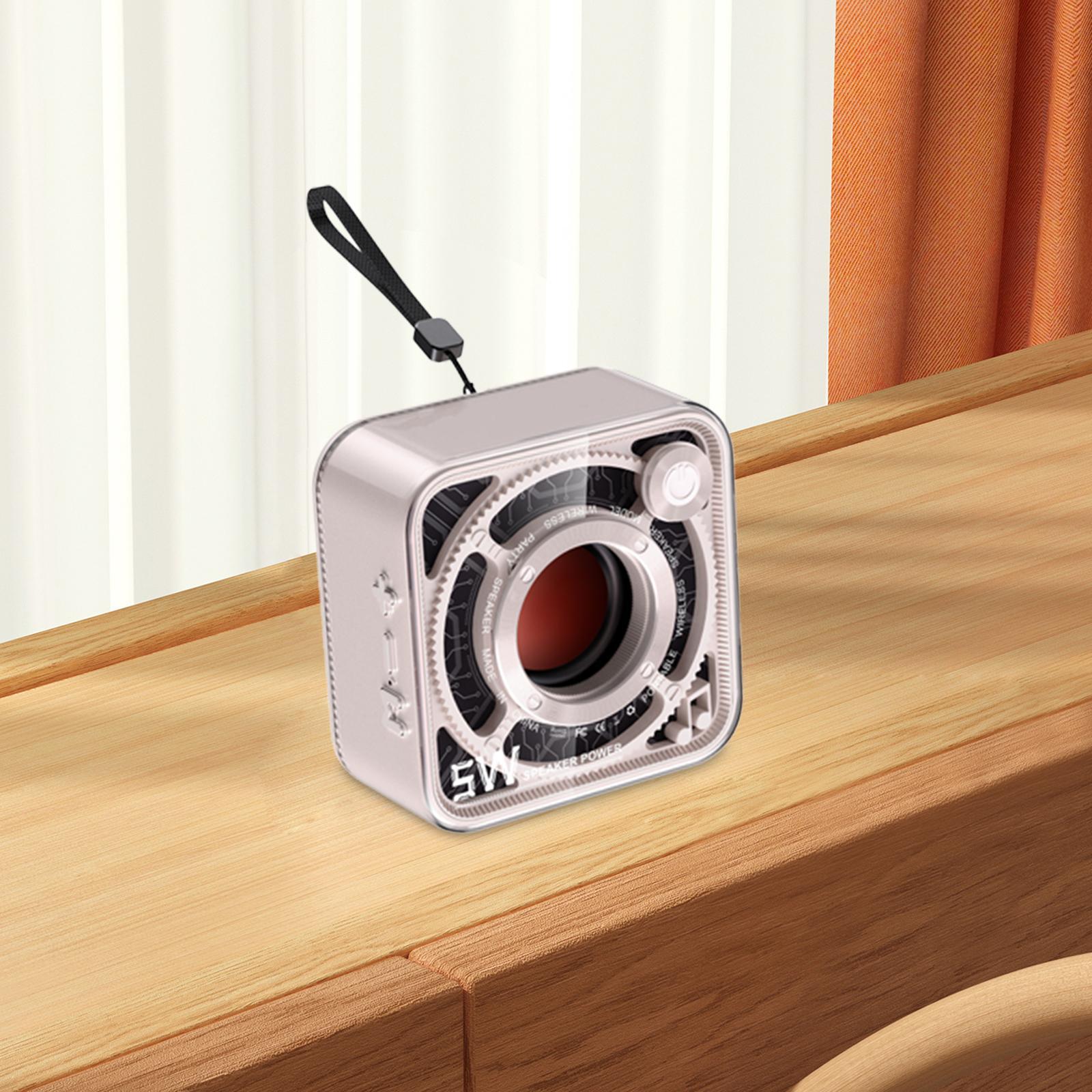 Portable Speaker Music Player Gifts TF Card Stereo ,5W ,10M Stable Connection, V5.0 Shower Speakers Mini Speaker for Desktop Home Outdoor Party
