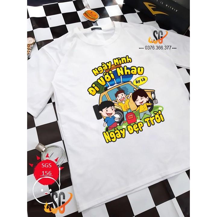 Áo Phông Nhóm Độc Đáo - Thun Cotton - Đủ size Nam Nữ SGS156